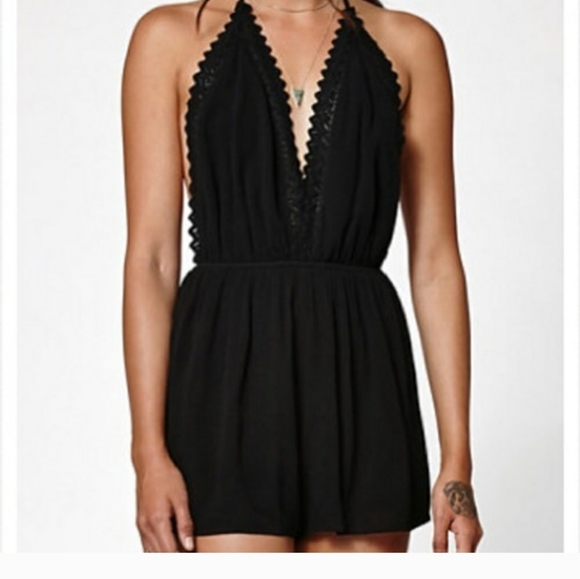 Kendall & Kylie Pants - Kendall & Kylie💋 black🖤 romper size XS